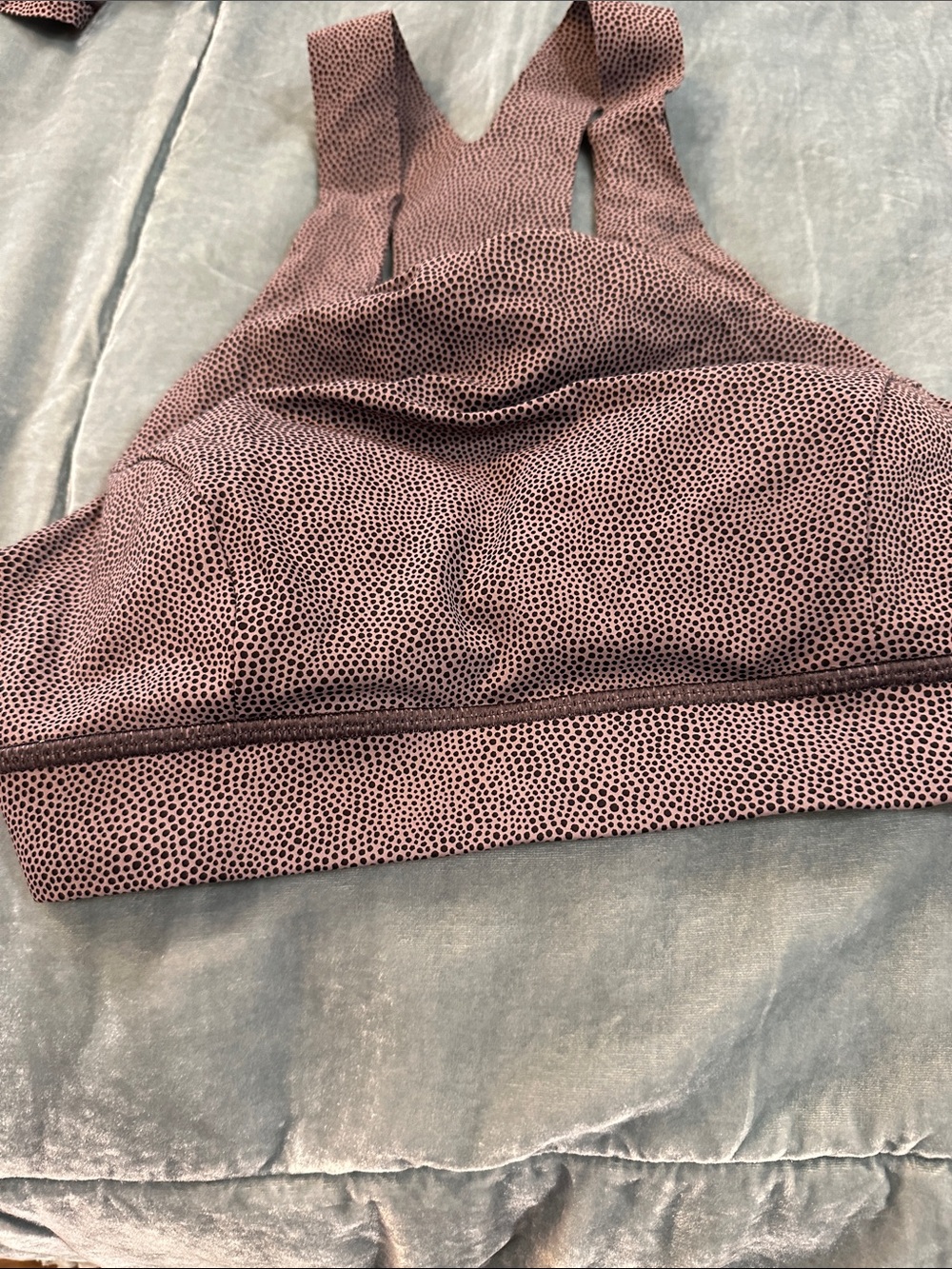 lululemon athletica Mauve Purple  Speckle Sports Bra